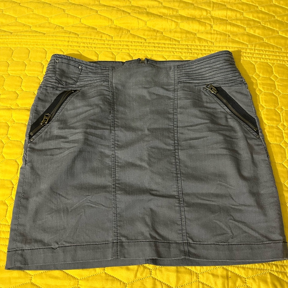 Armani Exchange Gray Pencil Skirt